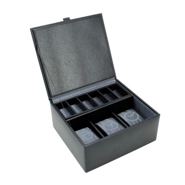 Jewellery/ Watch Accessories Dulwich Designs - 70912 - 3 Piece Watch Box (Grey)